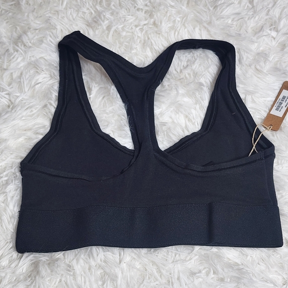 SKIMS COTTON JERSEY RACERBACK BRA/ XXS/ SOOT/ NWT - Picture 6 of 10